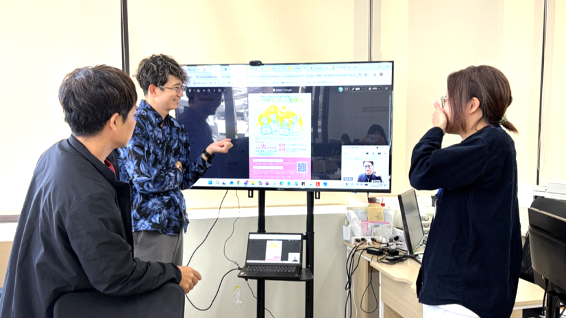 サンクスラボの地域連携員は営業やイベントを行います