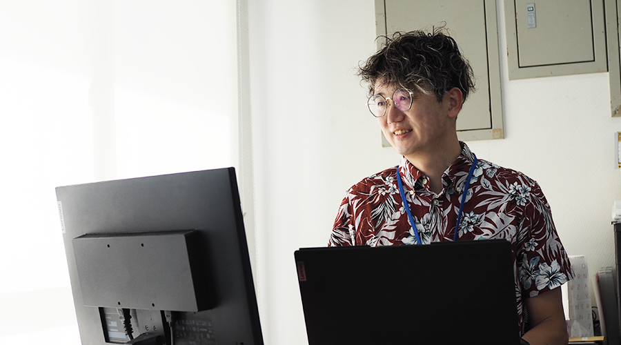 UIターン沖縄のサンクスラボ。地域連携と福祉のスタッフ,